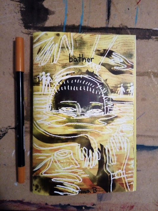 Zine Bundle Number One : Bather, Revolving, 100 Degrees and Budding